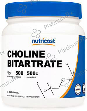 Nutricost Choline Bitartrate Powder