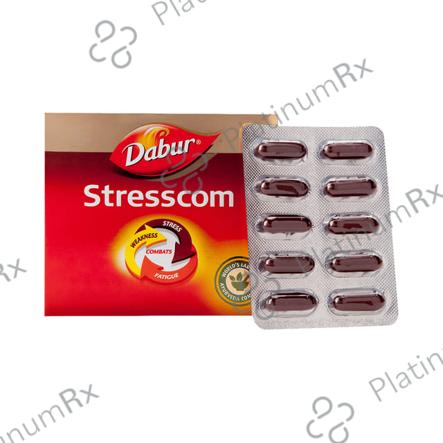 Dabur Stresscom Ashwagandha Capsule 10s
