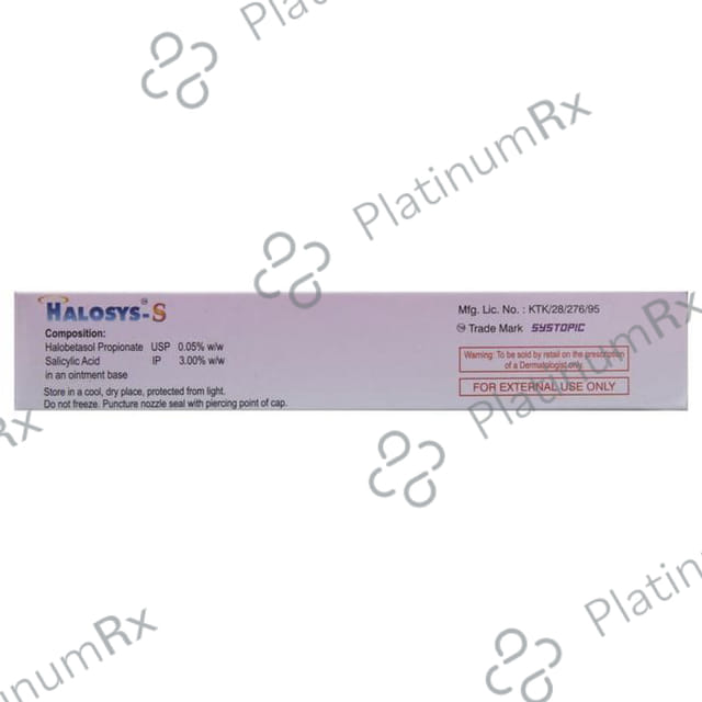 Halosys S Ointment 15gm