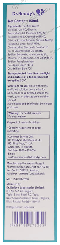 Clohex Heal Mouth Wash 150ml
