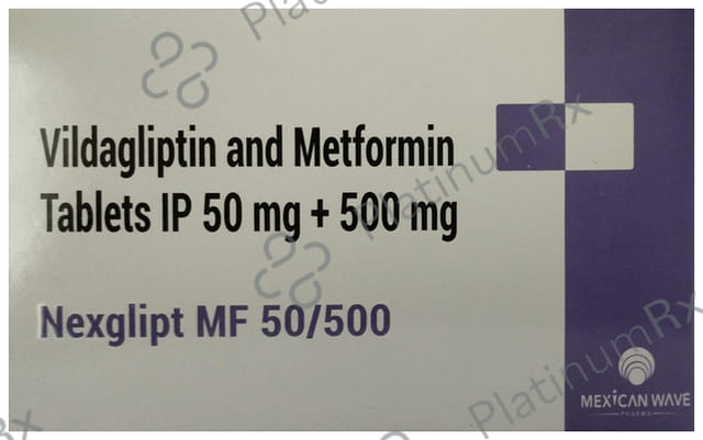 Nexglipt MF 50/500 Tablet