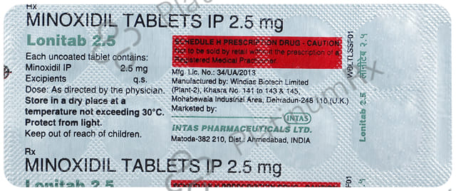 Lonitab 2.5mg Tablet 10s
