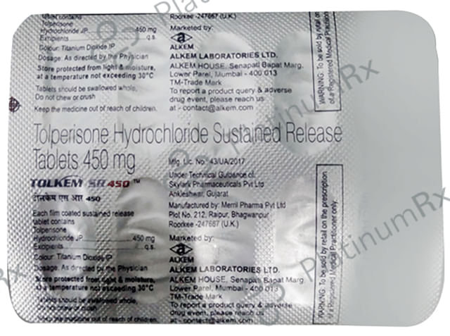 Tolkem SR 450 Tablet 6 Tablet SR