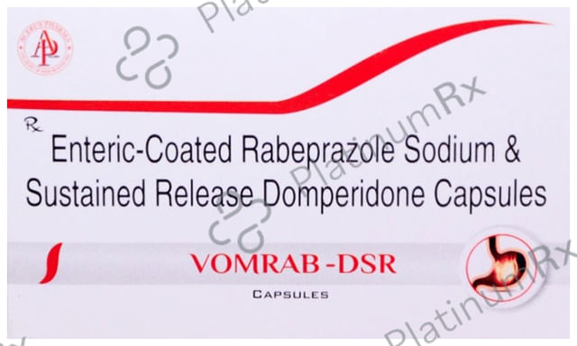 Vomrab D 30/20mg Capsule 10s