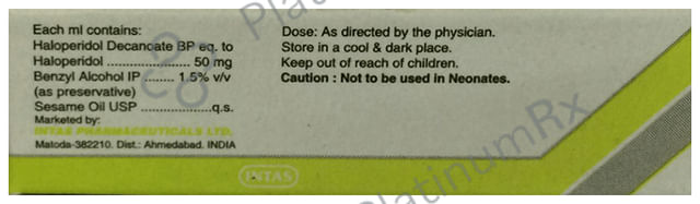 Trancodol LA Injection 1ml