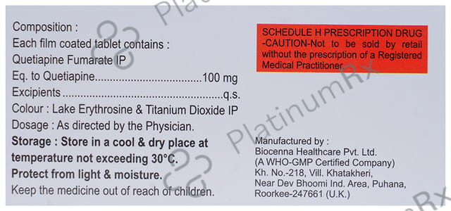 Qutifix 100mg Tablet 10s