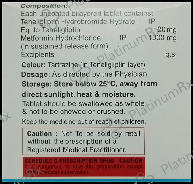 Telni M 1000 Tablet SR