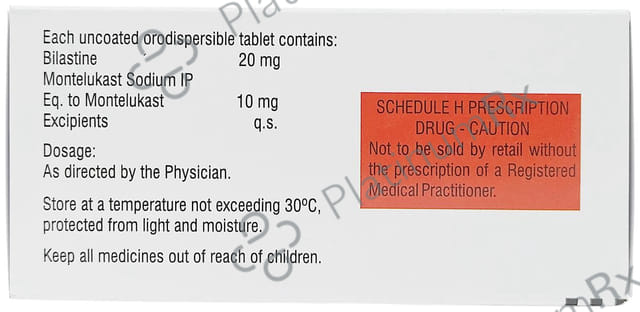 Bilasure M 30mg ODT Tablet 10s