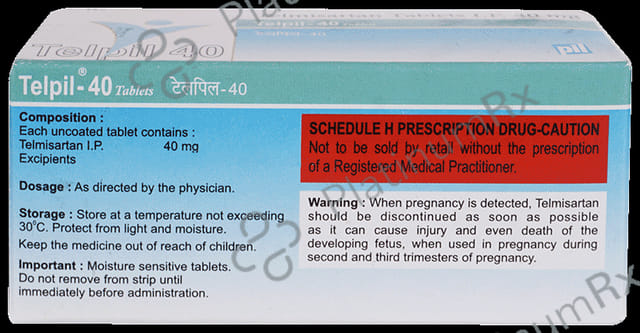 Telpil 40mg Tablet 10s