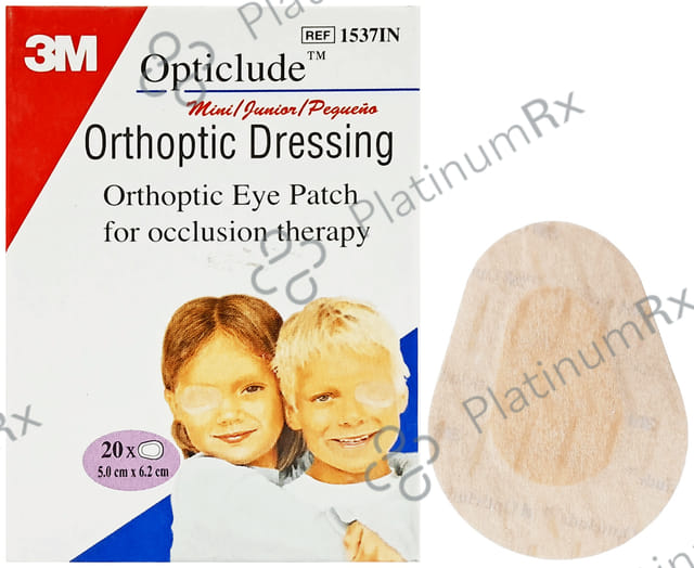 3M Opticlude Orthoptic Eye Patch Junior