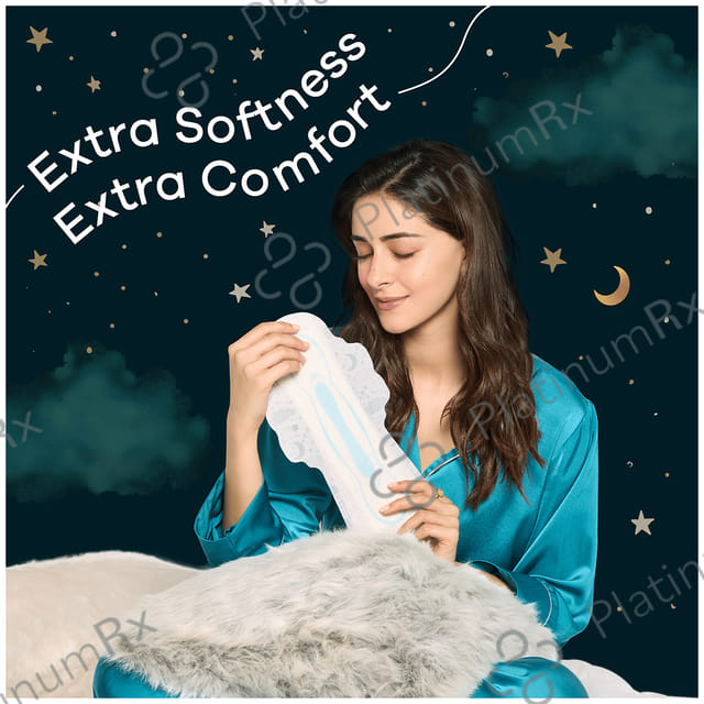 Whisper Bindazzz Nights Pads - Size XL+ 44 pads