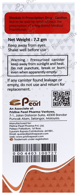 Foraprl 100/6mcg Inhaler 120MDI