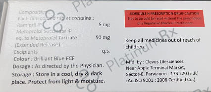 Melo R 50/5mg Tablet 10s