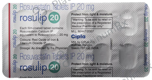 Rosulip 20mg Tablet 10s