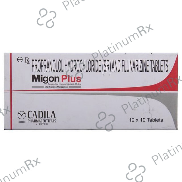 Migon Plus 10/40mg Tablet 10s