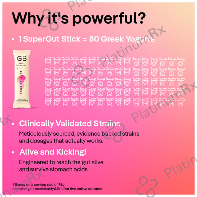 The Good Bug PCOS Balance Powder (4gm Each)
