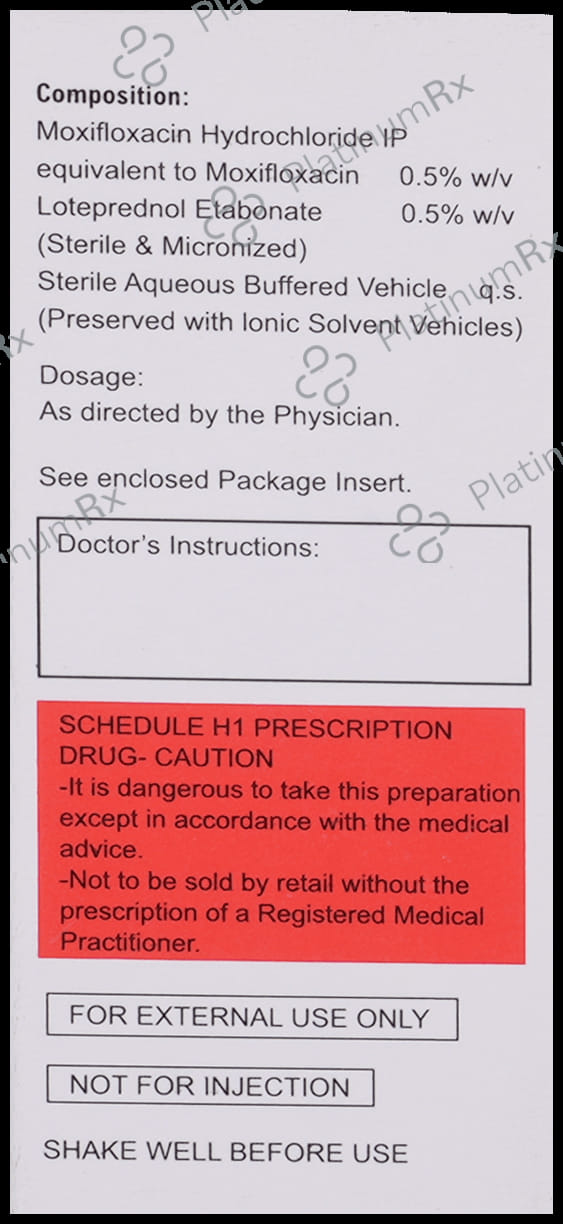 Moxisurge L 0.5% Opthalmic Suspension 5ml