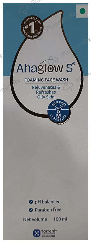 Ahaglow S Foaming Face Wash 100ml