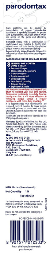 Parodontax Expert Gum Care Toothbrush Soft