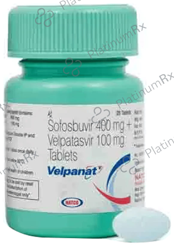 Velpanat 400/100mg Tablet 28s