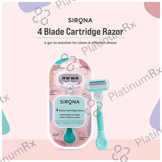 Sirona 4 Blade Cartridge Razor