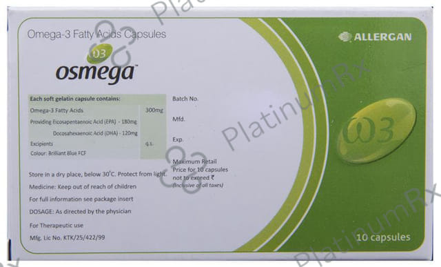 Osmega 300mg Capsule 10s