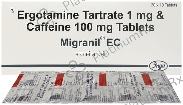 Migranil EC 1/100mg Tablet 10s