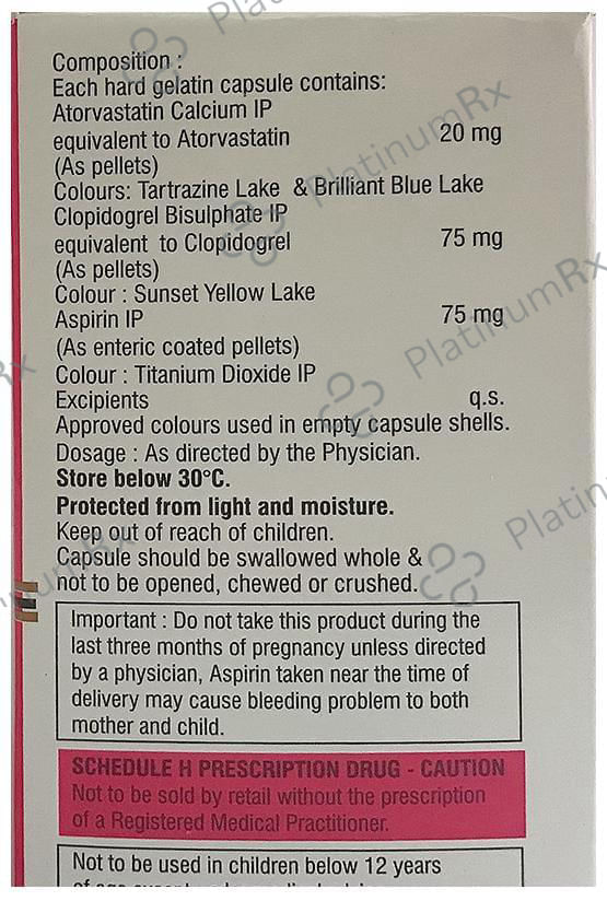 Atorec Gold 20 Capsule