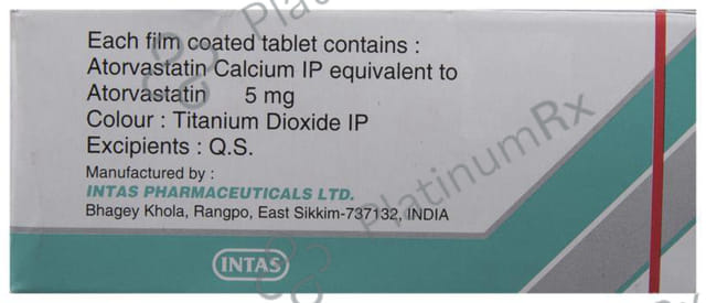 Lipicure 5mg Tablet 10s