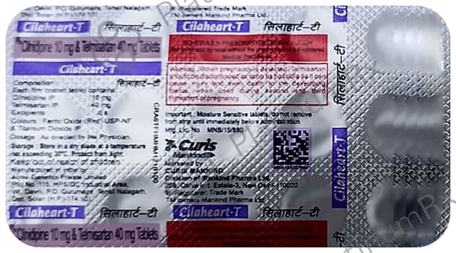 Cilaheart T 10/40mg Tablet 15s