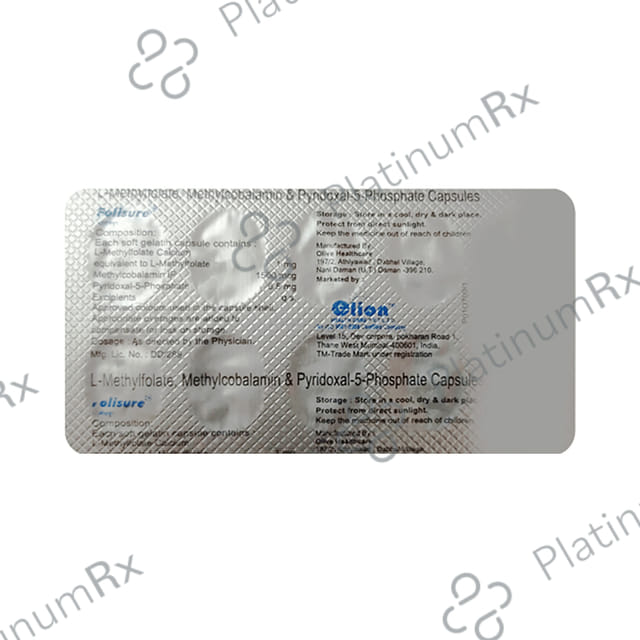 Folisure 1000/1500/500mcg Capsule 10s