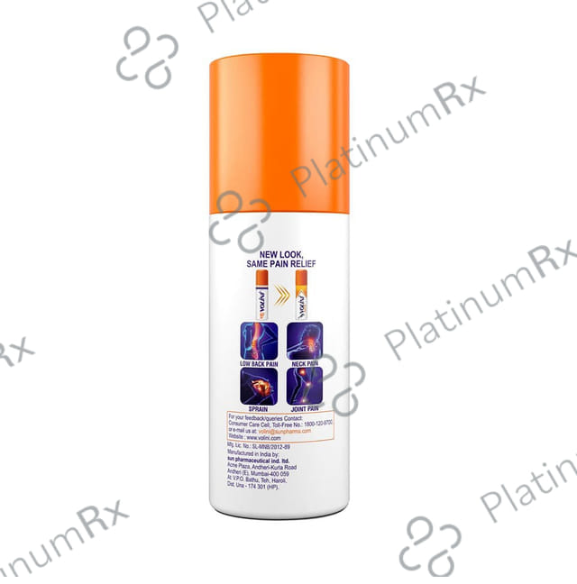 Volini Spray 15gm with Volini Pain Relief Gel 4gM Free