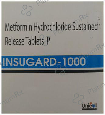 Insugard 1000mg Tablet SR 10s