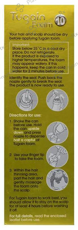 Tugain 10% Foam 60gm