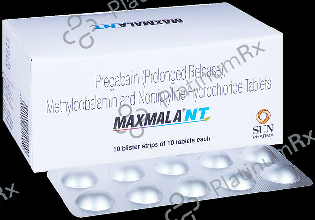 Maxmala NT 75mg/10mg/1500mcg Tablet