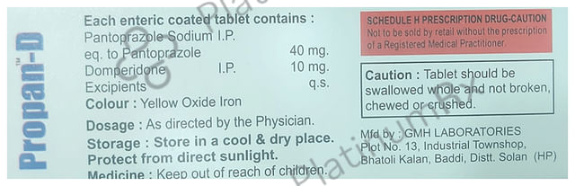 Propan-D Tablet
