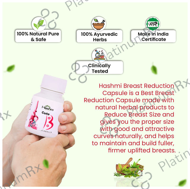 Hashmi Cute B Breast Reduction Capsule for Women Capsule