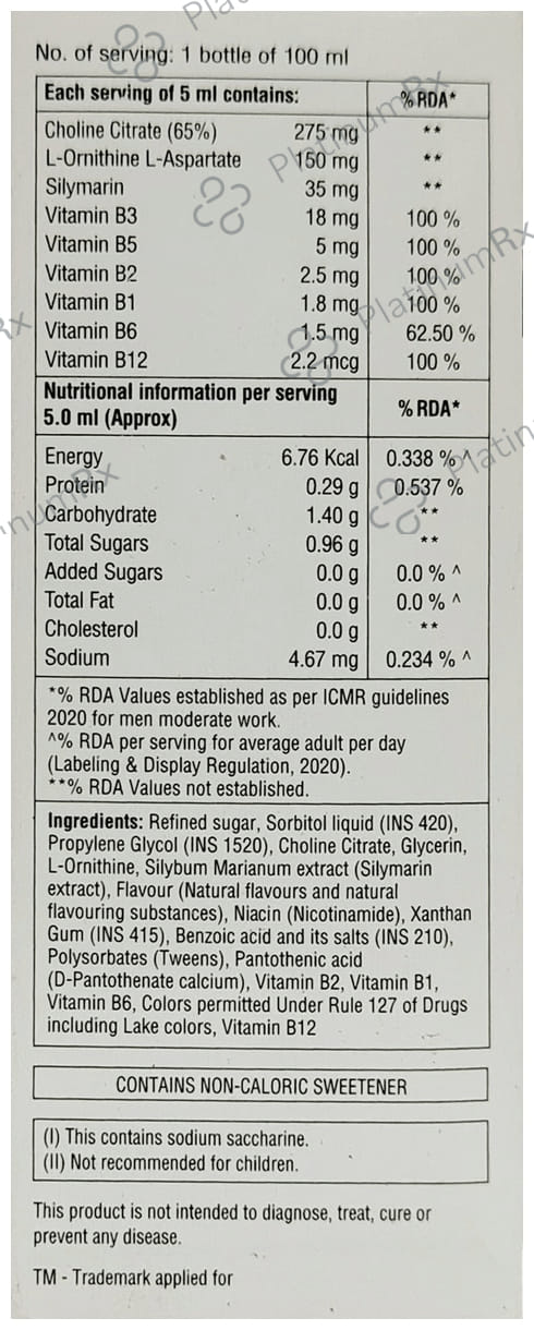Satmax Syrup 100 Syrup