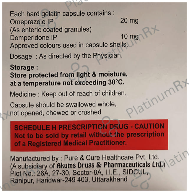 Domax O 10mg/20mg Capsule