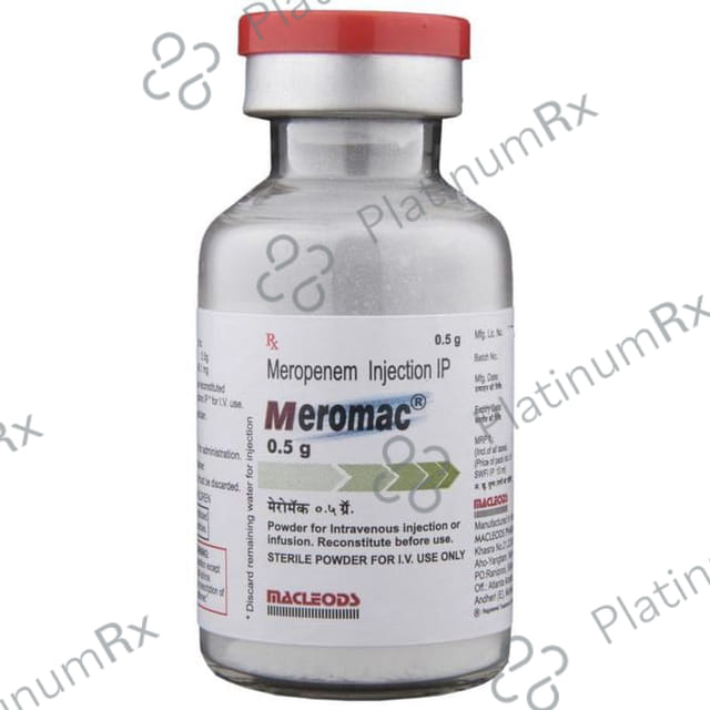 Meromac 0.5gm Injection 1s