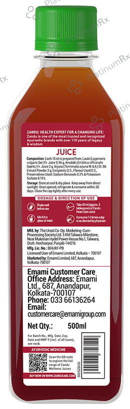 Zandu Heart Care Juice 500 ml