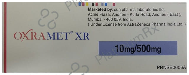 Oxramet XR 10/500mg Tablet 7s