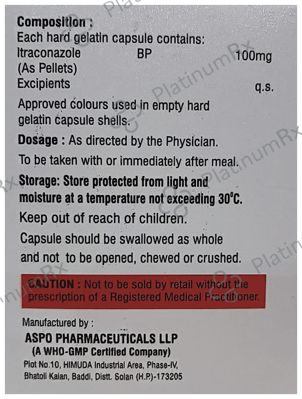 Itosure 100 Capsule