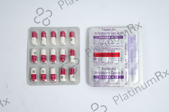 Pregeb M 75 Capsule 15s