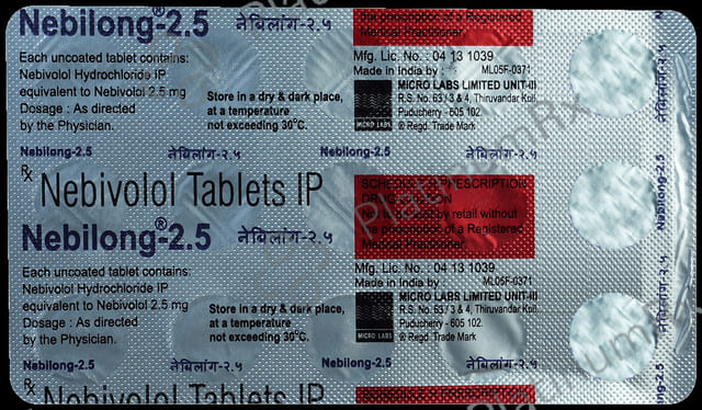 Nebilong 2.5mg Tablet 15s