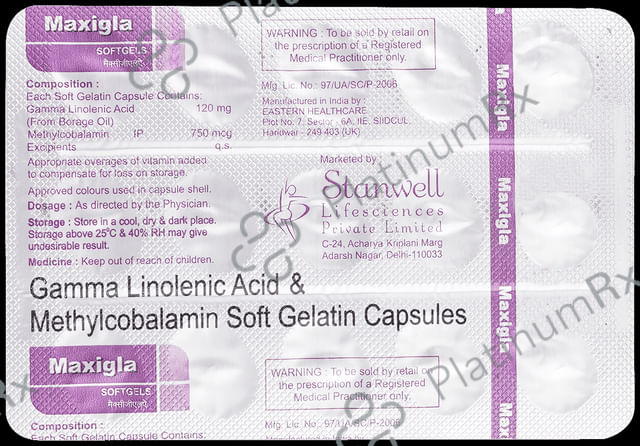 Maxigla Soft Gelatin Capsule