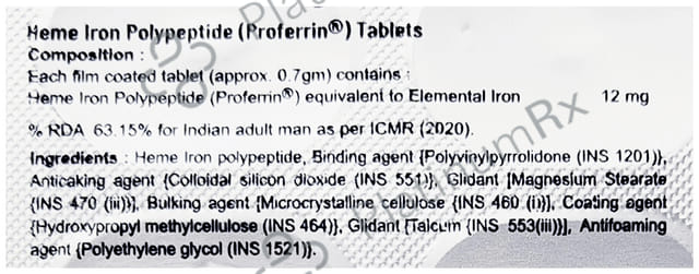 Fe Daily Tablet 10s