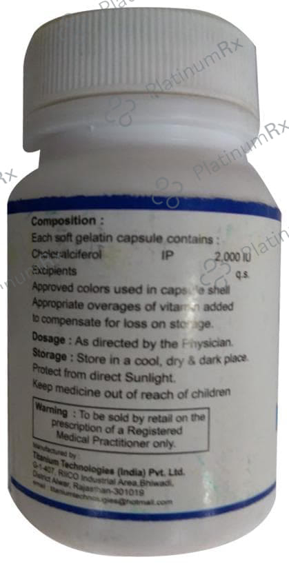 Bonshine 2000IU Soft Gelatin Capsule 60s