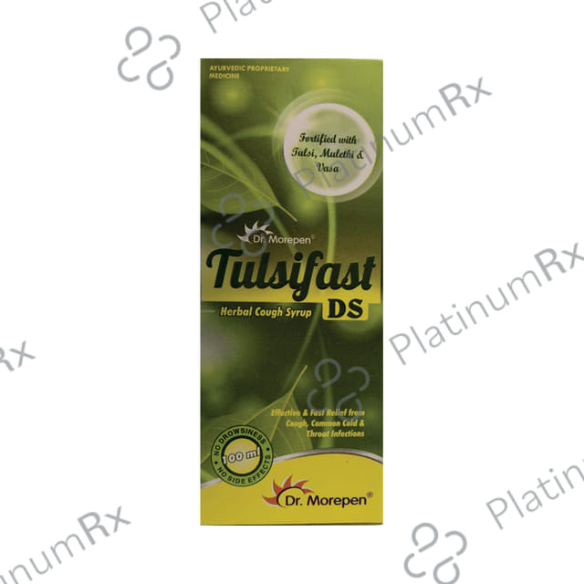 Dr. Morepen Tulsifast DS Herbal Cough Syrup
