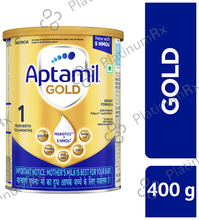 Aptamil Gold Stage 1 (6 Months) Powder 400gm